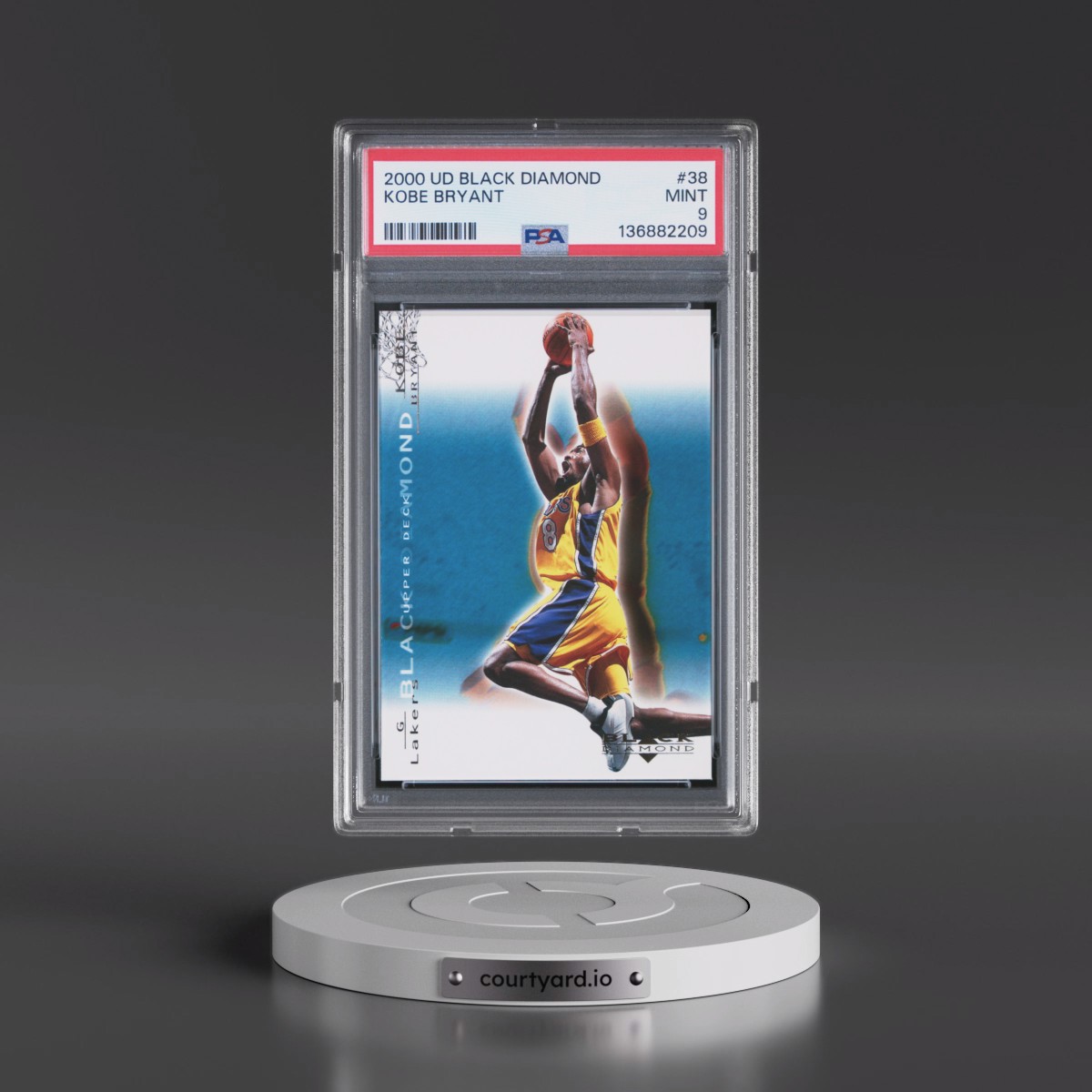 2000 Upper Deck Black Diamond #38 Kobe Bryant (PSA 9 MINT)