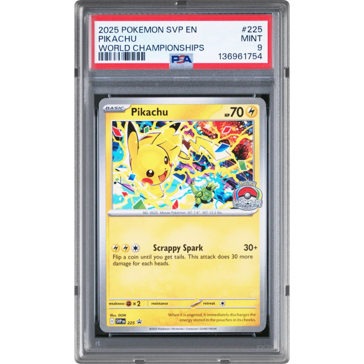 Pokémon Svp Pikachu - World Championships