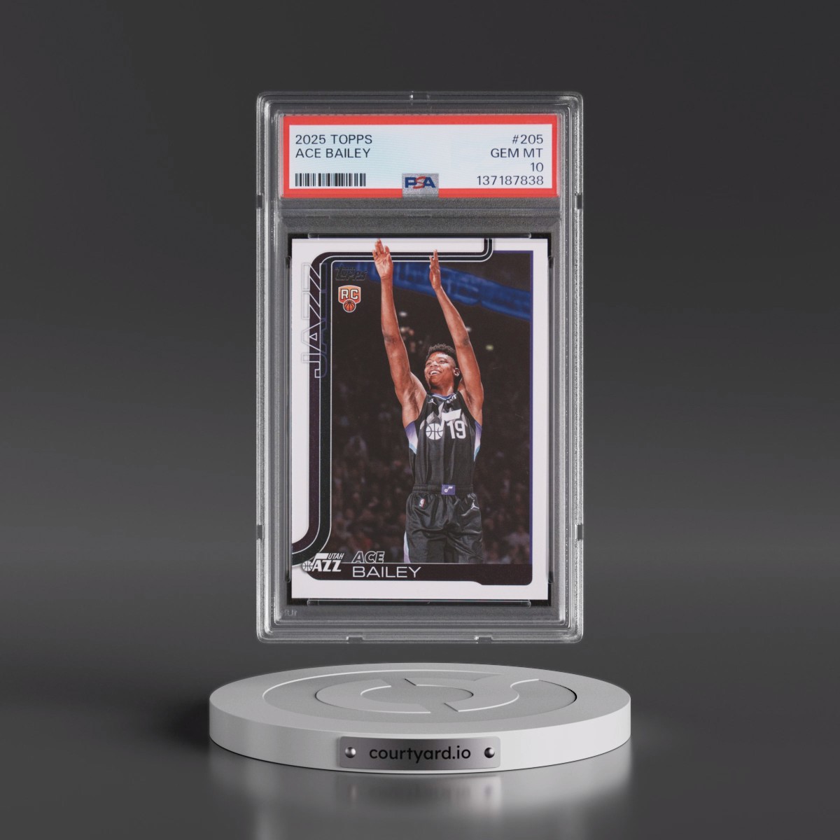 2025 Topps #205 Ace Bailey (PSA 10 GEM MINT)