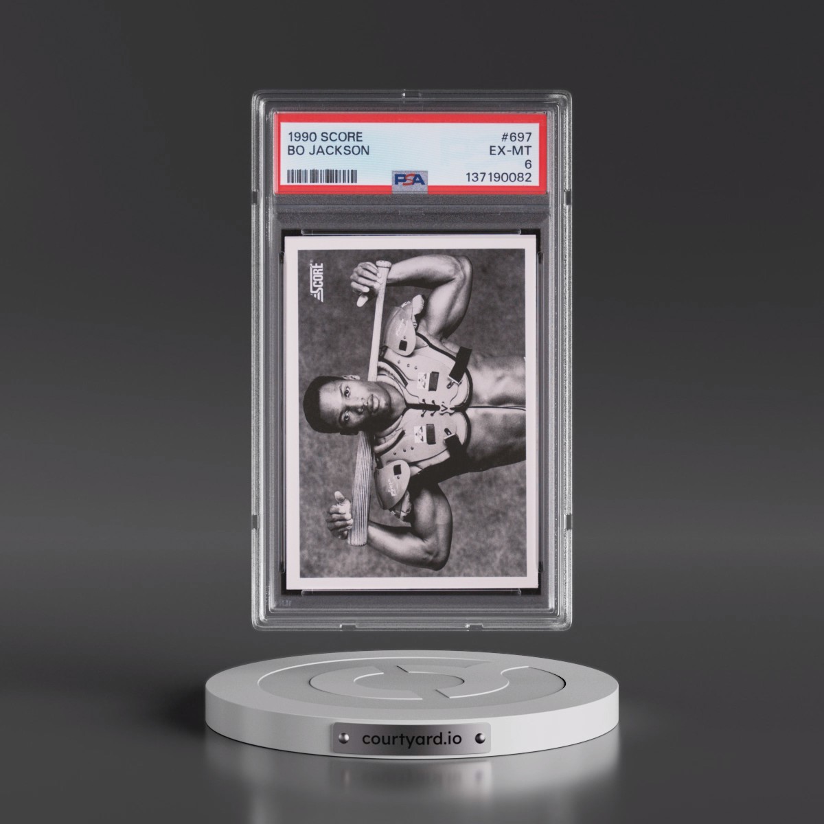 1990 Score #697 Bo Jackson (PSA 6 EX-MT)