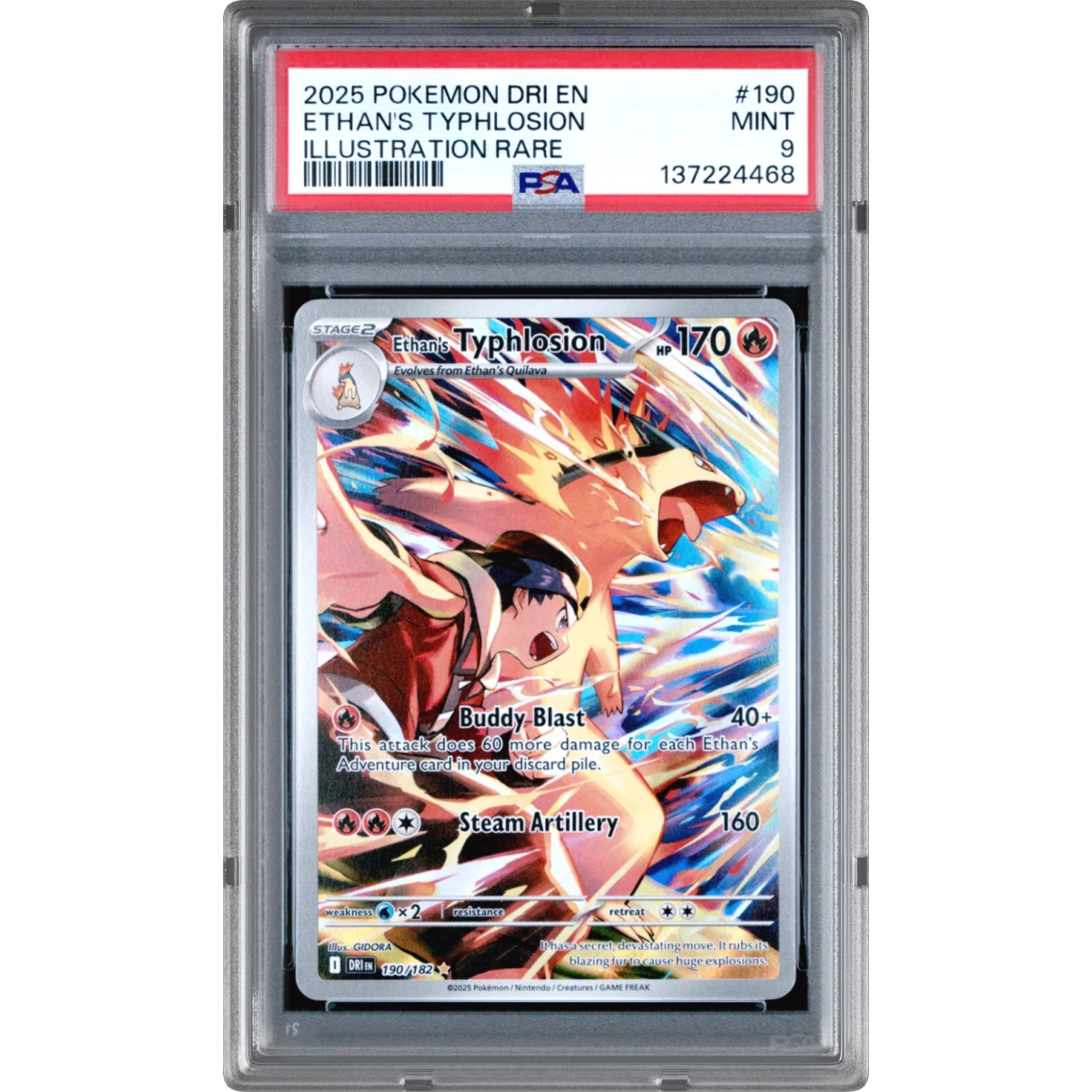 Pokémon Dri Destined Rivals Ethan's Typhlosion