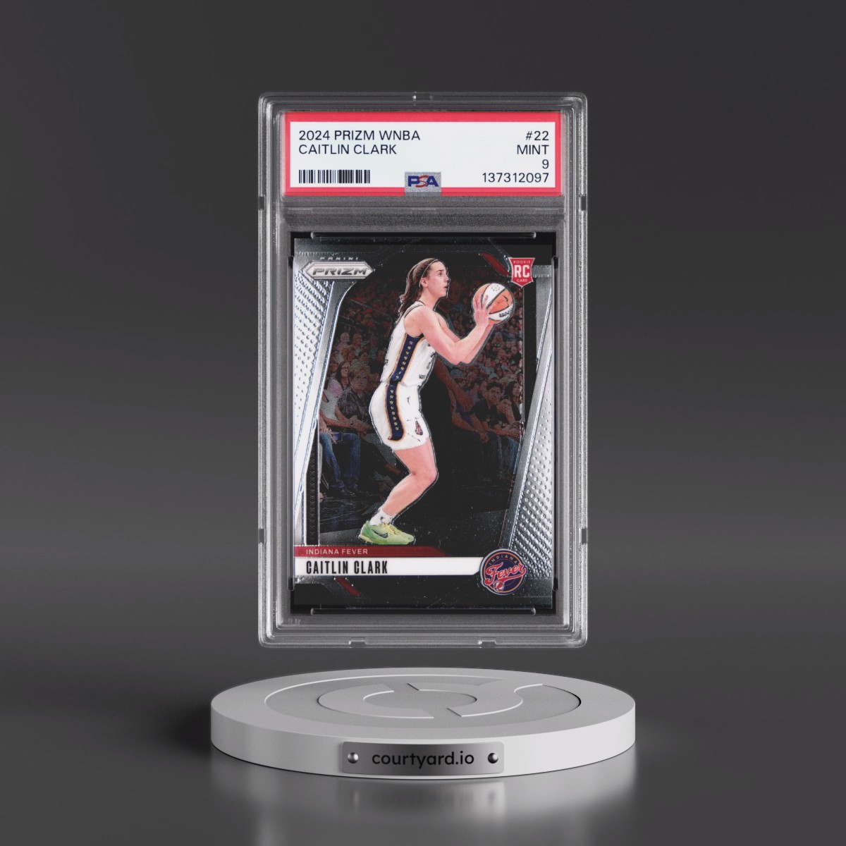 2024 Panini Prizm WNBA #22 Caitlin Clark (PSA 9 MINT)