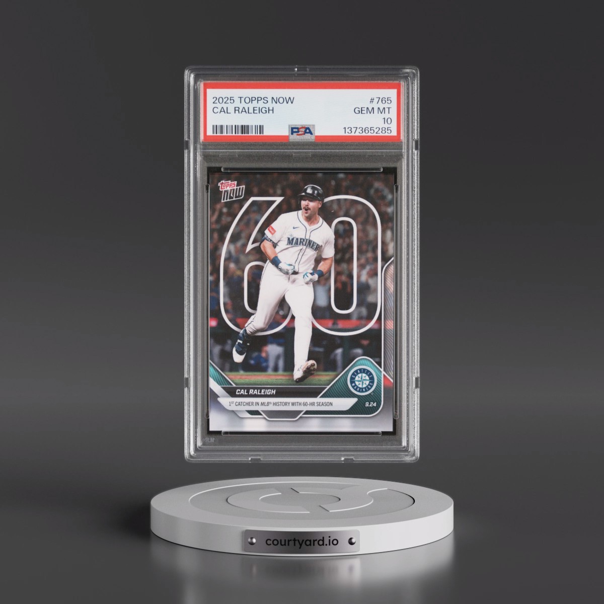 2025 Topps Now Cal Raleigh #765 PSA 10