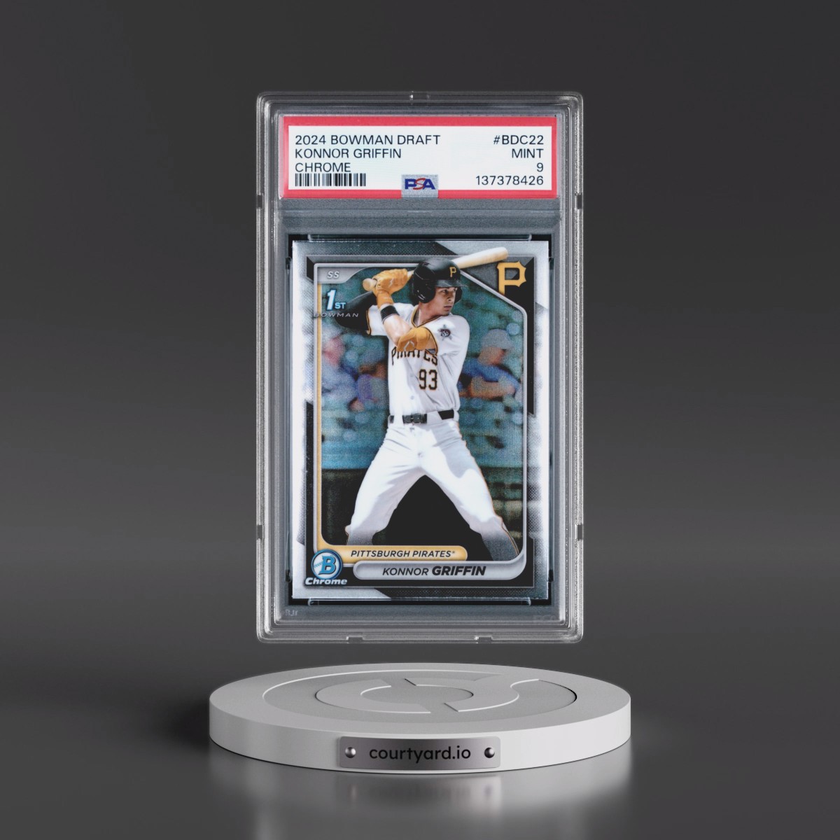 2024 Bowman Draft #BDC22 Konnor Griffin - Chrome (PSA 9 MINT)
