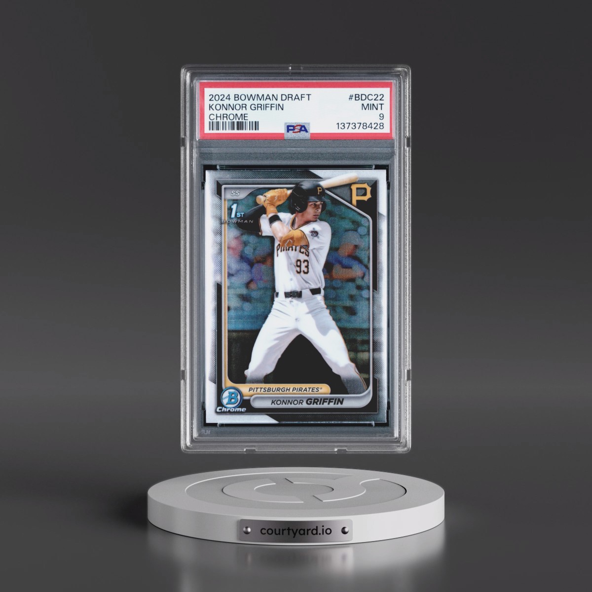 2024 Bowman Draft #BDC22 Konnor Griffin - Chrome (PSA 9 MINT)