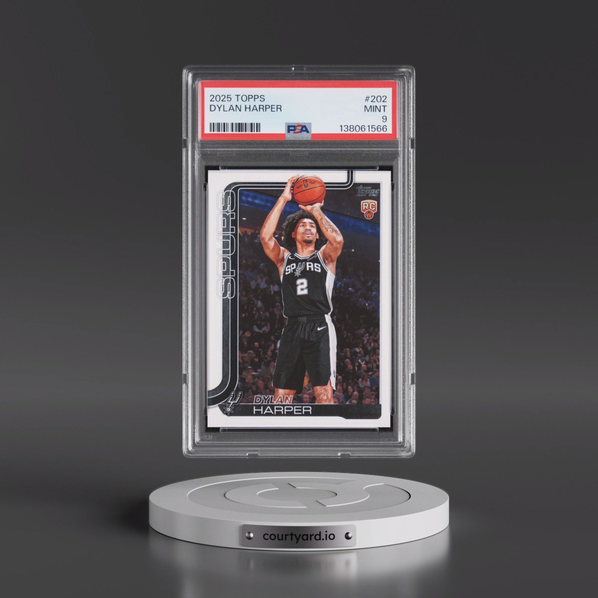 2025 Topps #202 Dylan Harper (PSA 9 MINT)