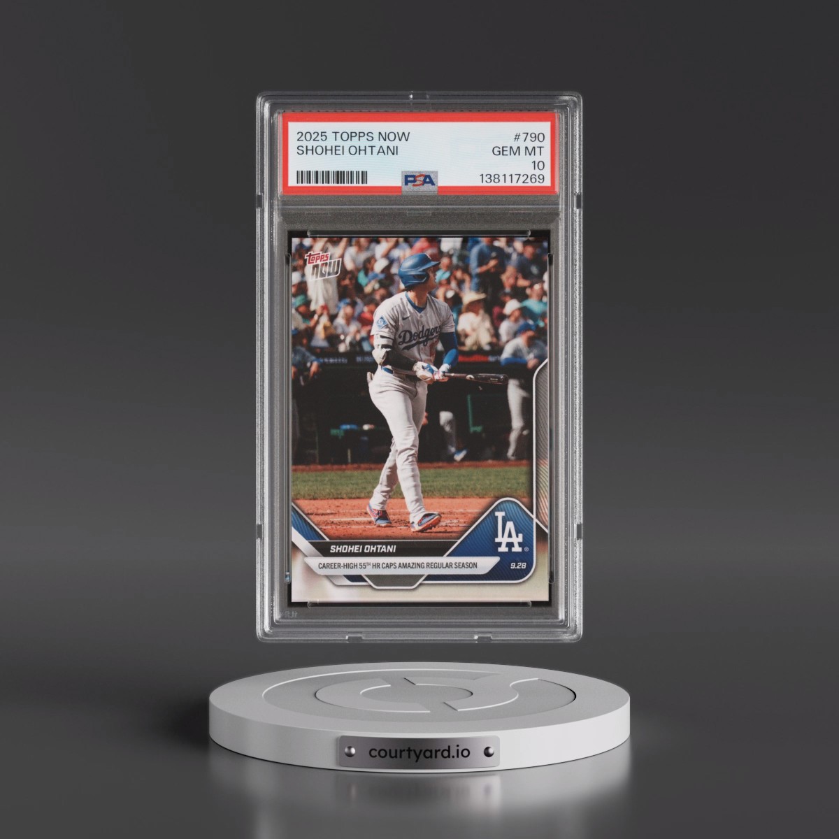 2025 Topps Now #790 Shohei Ohtani (PSA 10 GEM MINT)