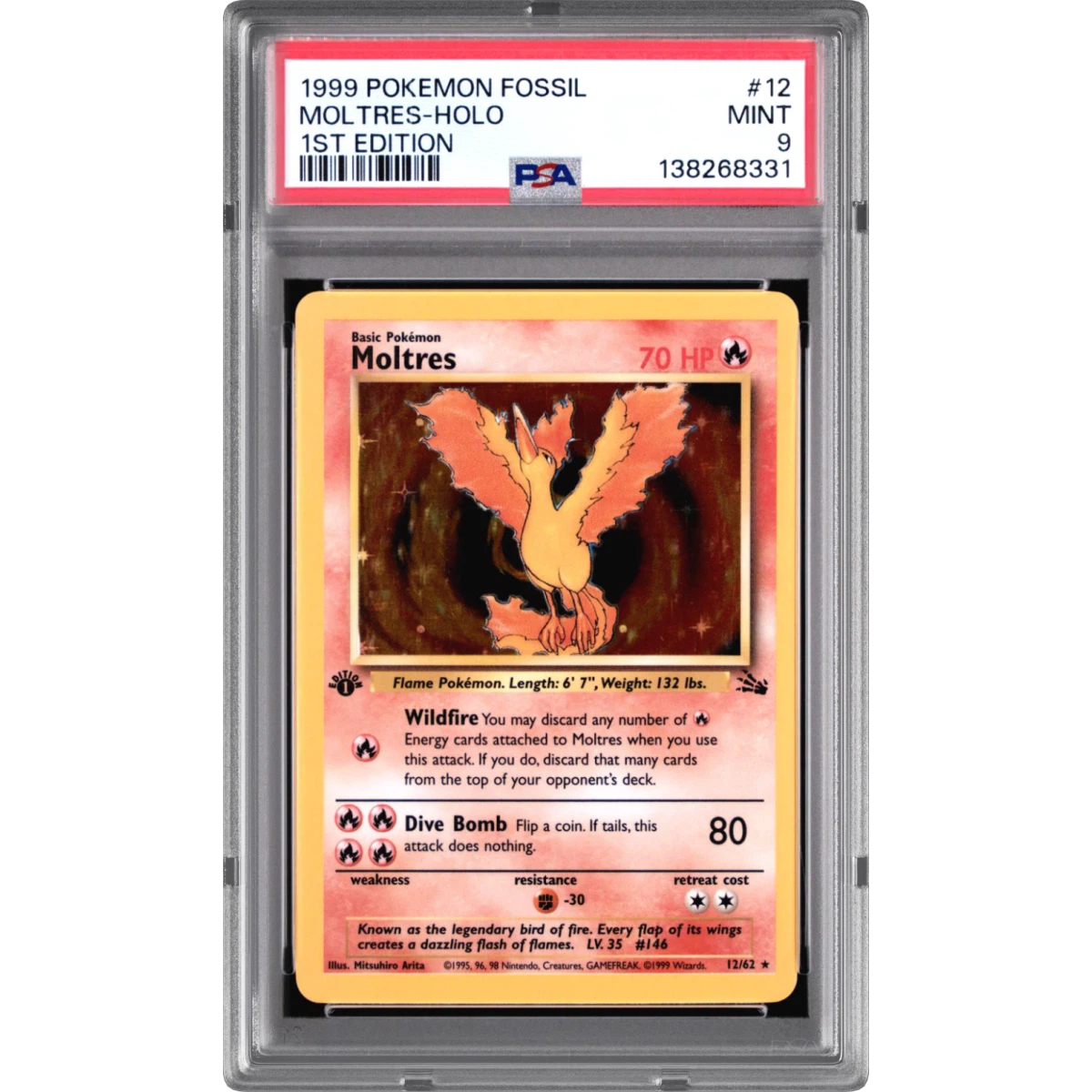 Moltres card artwork