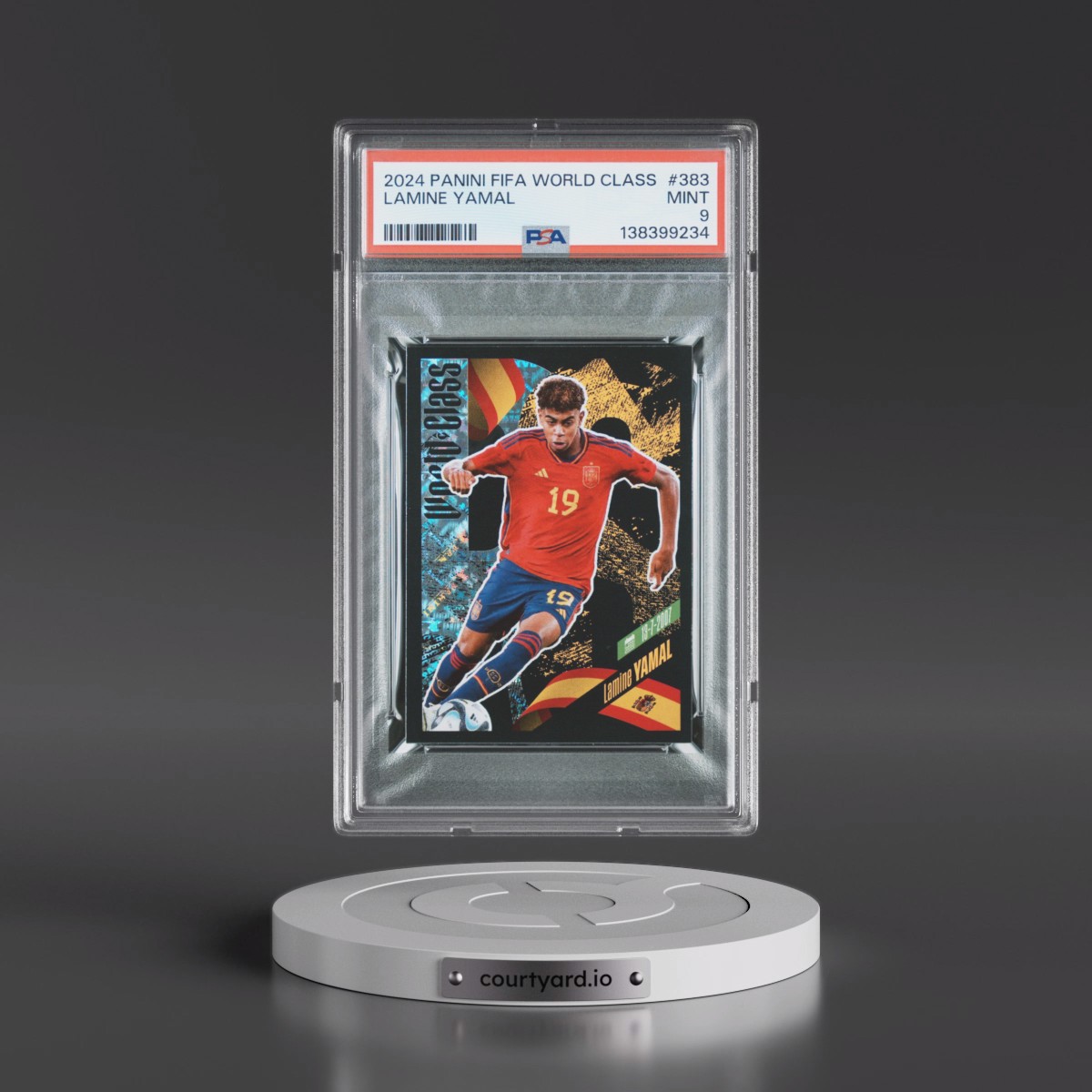 2024 Panini FIFA World Class 2024 #383 Lamine Yamal (PSA 9 MINT)