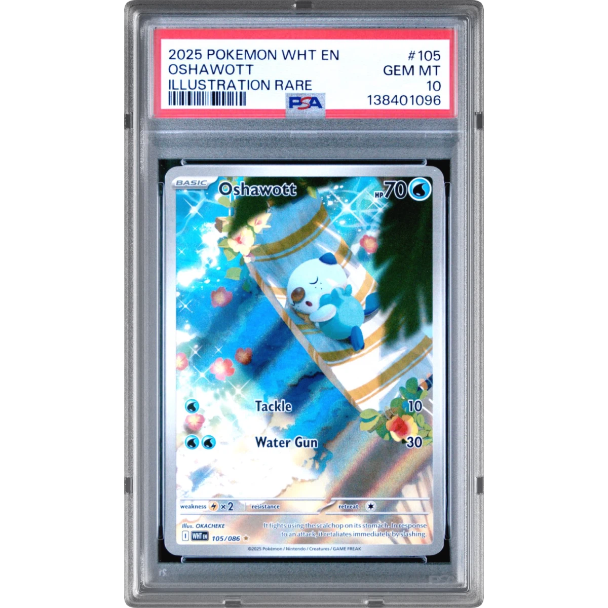 Oshawott card artwork