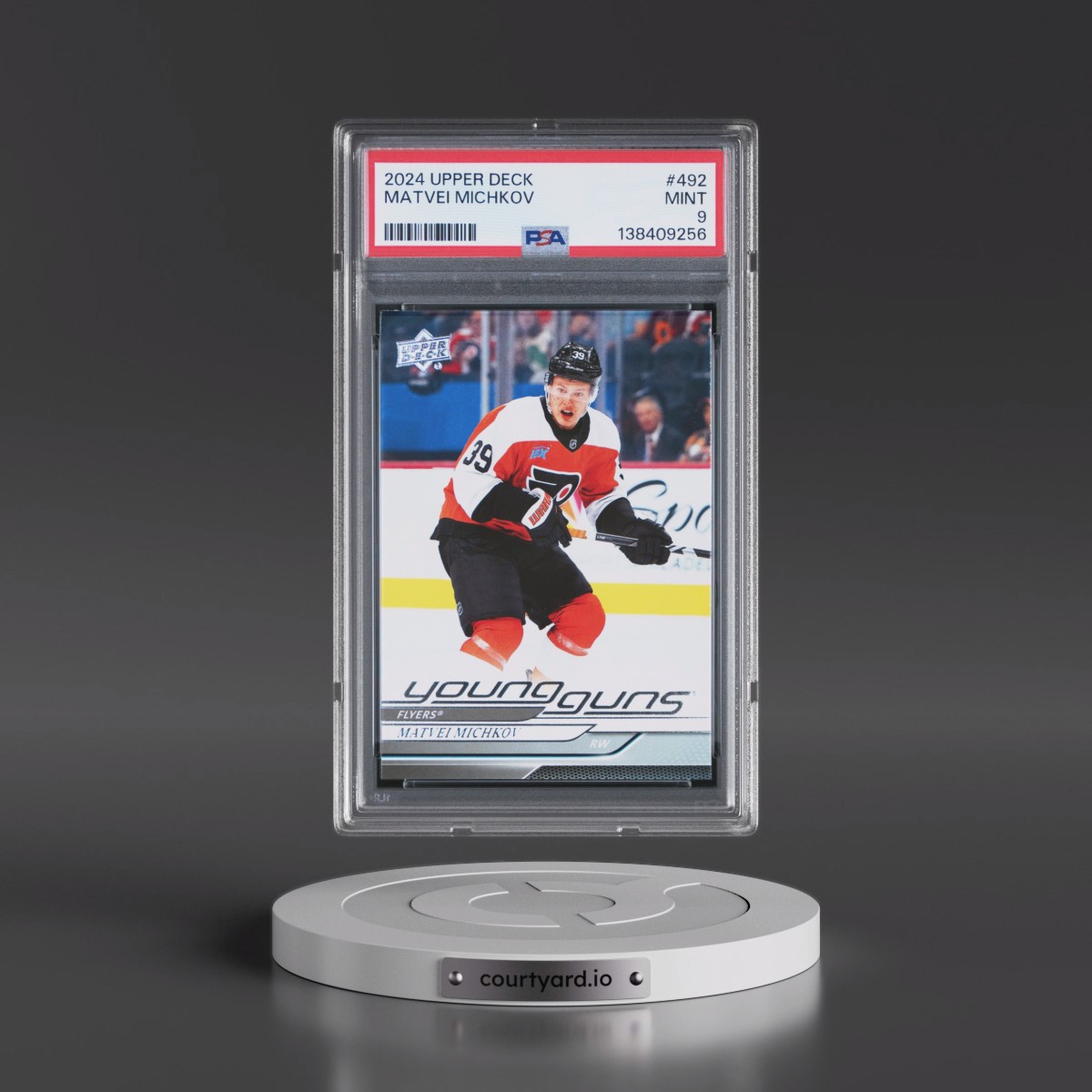 2024 Upper Deck Matvei Michkov #492 PSA 9