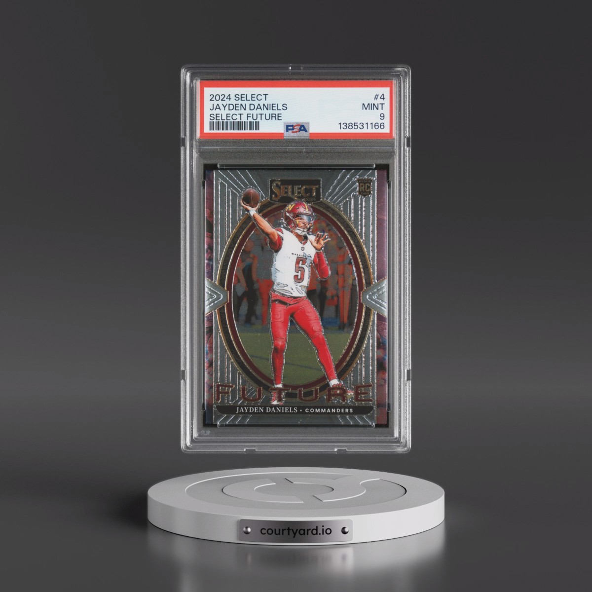 2024 Panini Select Select Future #4 Jayden Daniels (PSA 9 MINT)