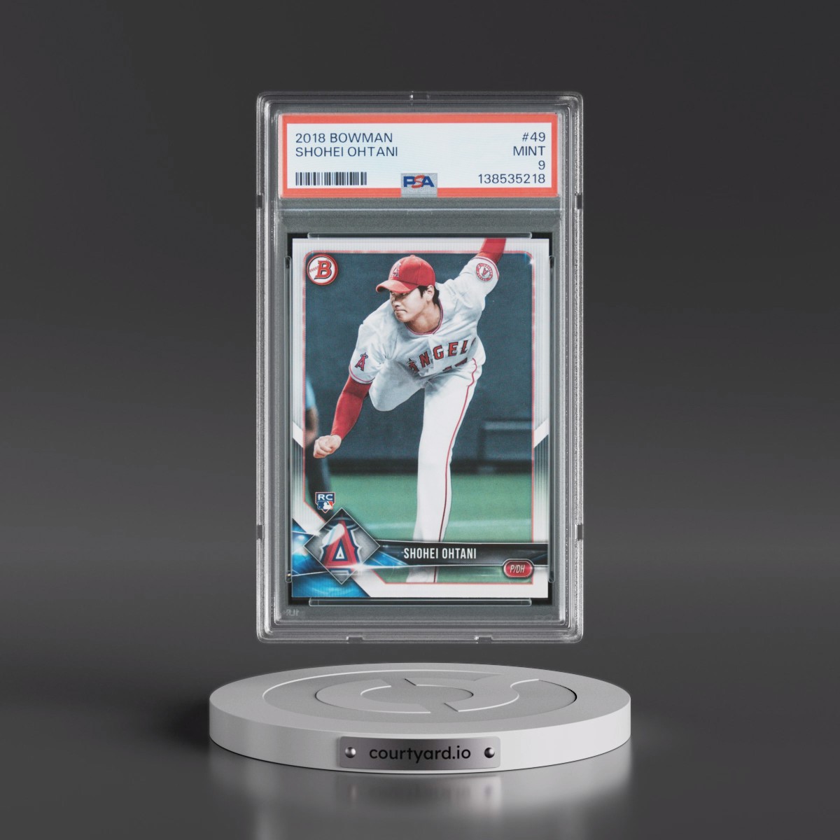 2018 Bowman #49 Shohei Ohtani (PSA 9 MINT)