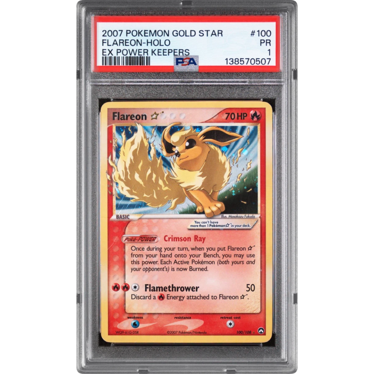 Flareon card artwork