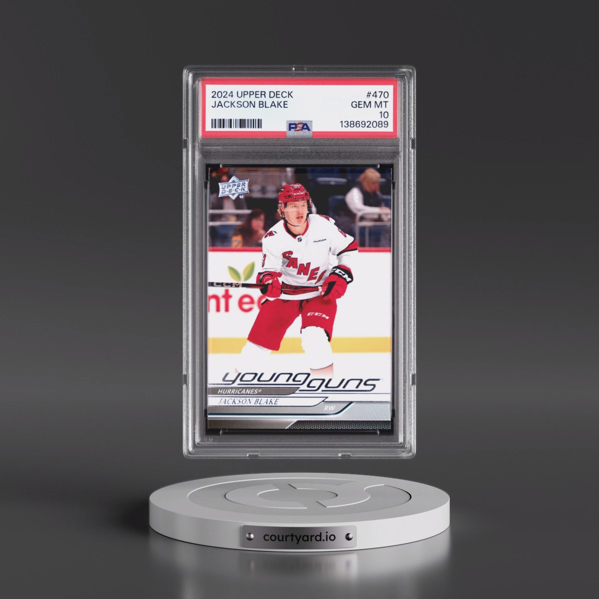 2024 Upper Deck #470 Jackson Blake (PSA 10 GEM MINT)