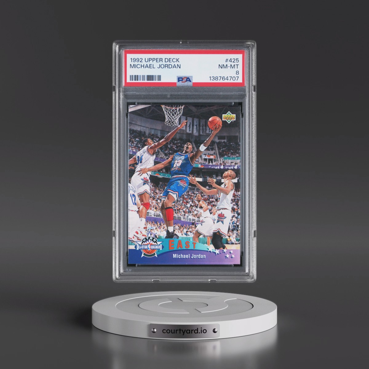 1992 Upper Deck #425 Michael Jordan (PSA 8 NM-MT)