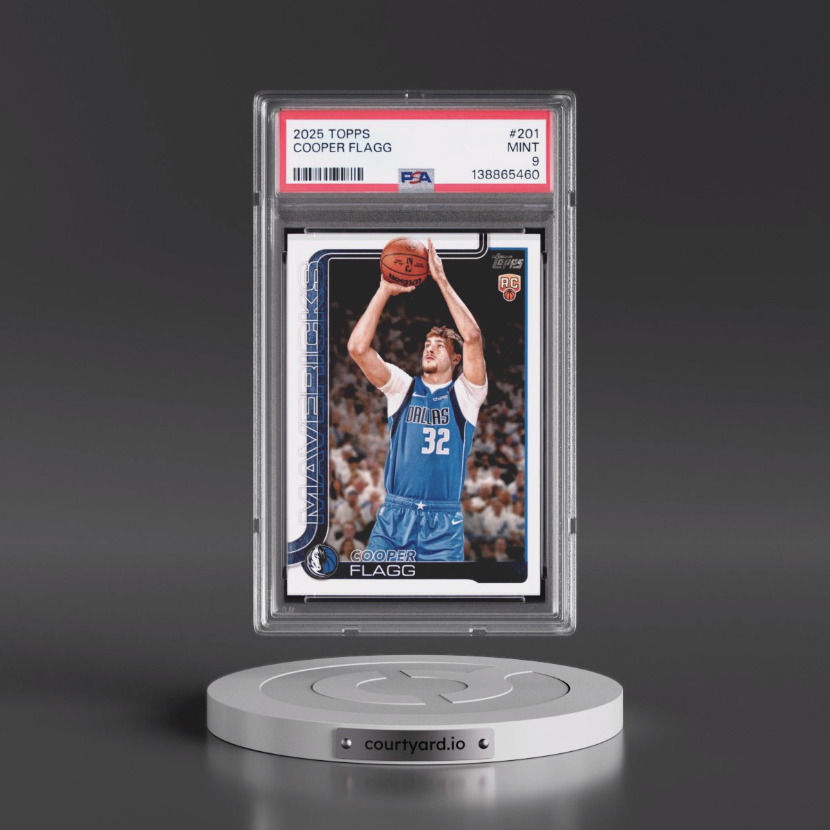 2025 Topps #201 Cooper Flagg (PSA 9 MINT)