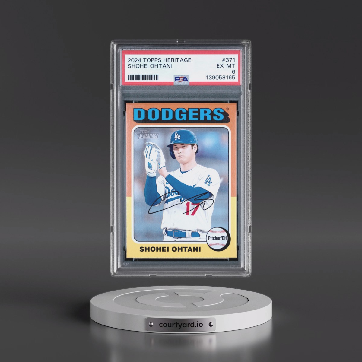 2024 Topps Heritage #371 Shohei Ohtani (PSA 6 EX-MT)