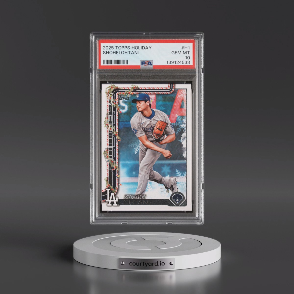 2025 Topps Holiday Shohei Ohtani #H1 PSA 10