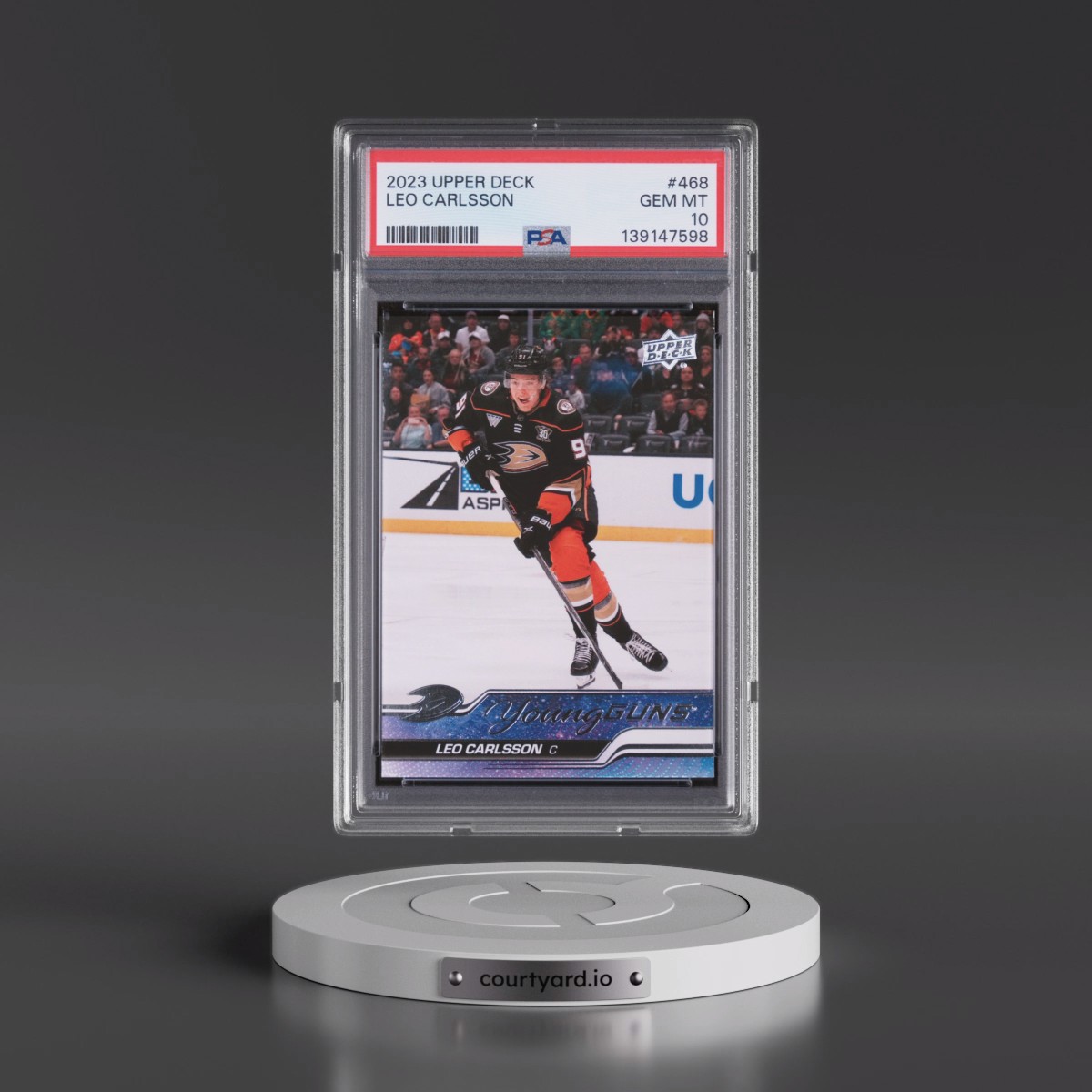 2023 Upper Deck #468 Leo Carlsson (PSA 10 GEM MINT)