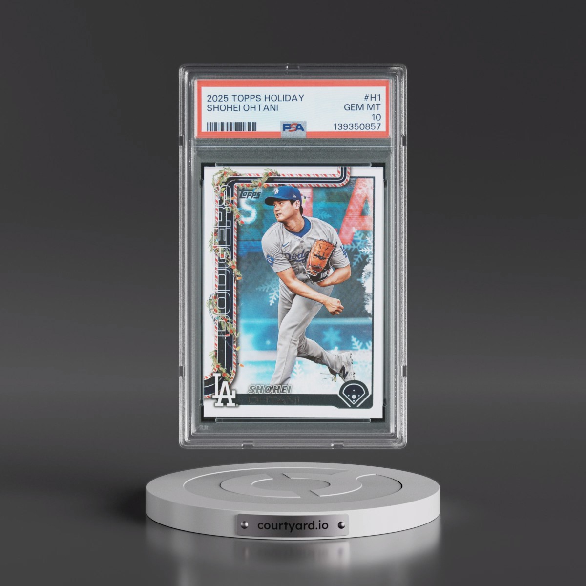 2025 Topps Holiday #H1 Shohei Ohtani (PSA 10 GEM MINT)