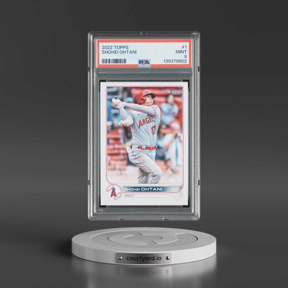 2022 Topps Shohei Ohtani #1 PSA 9