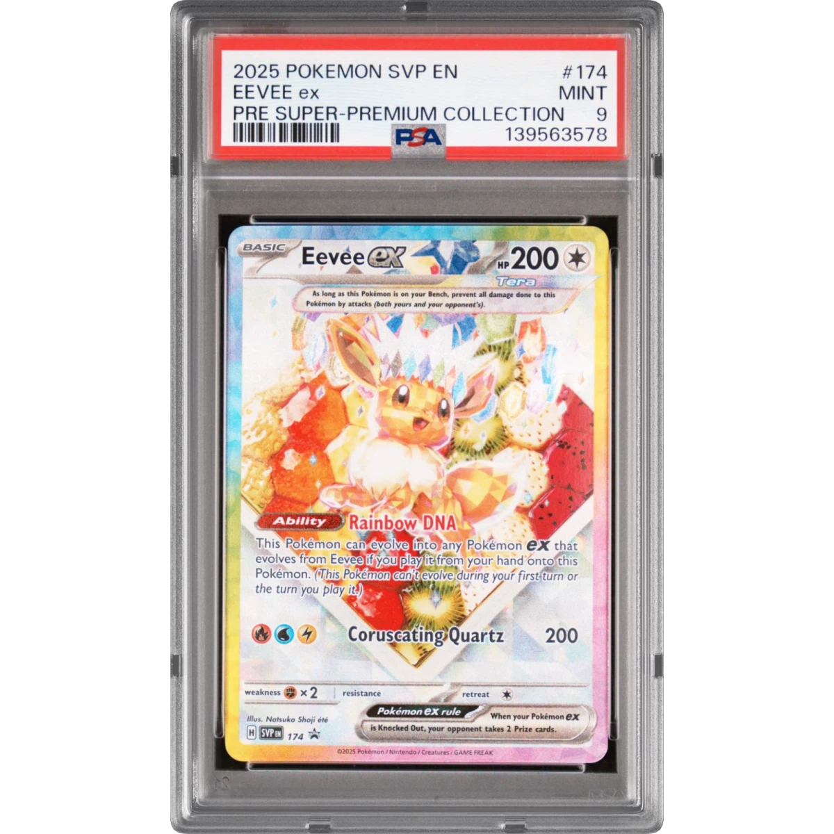 Pokémon Svp Black Star Eevee Super-Premium Collection