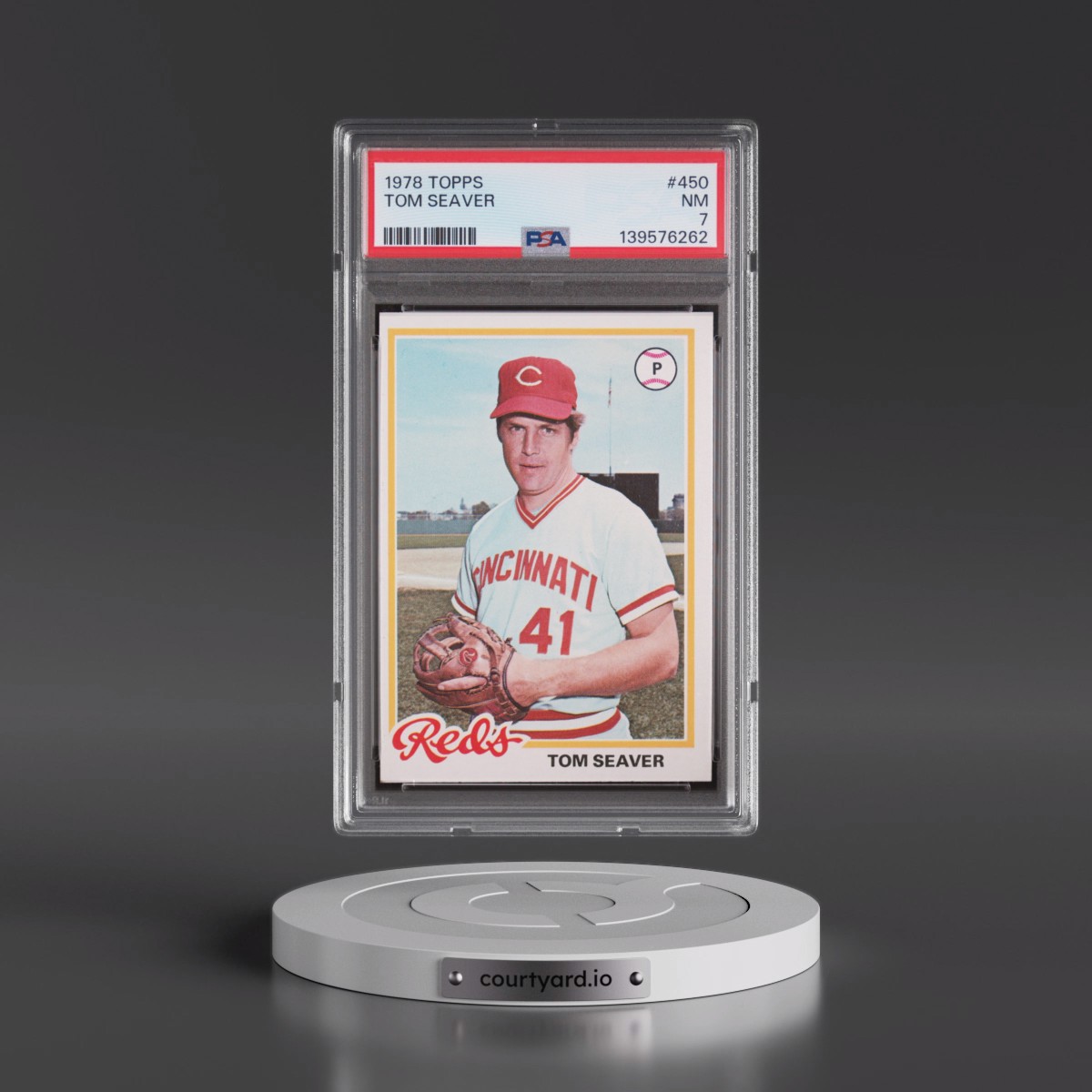 1978 Topps #450 Tom Seaver (PSA 7 NM)