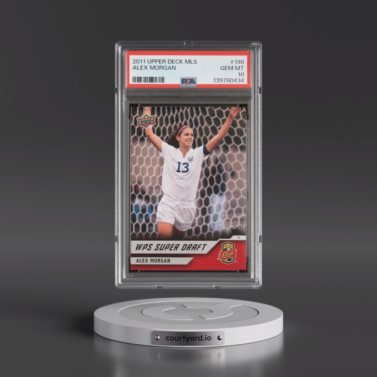 2011 Upper Deck MLS #198 Alex Morgan (PSA 10 GEM MINT)