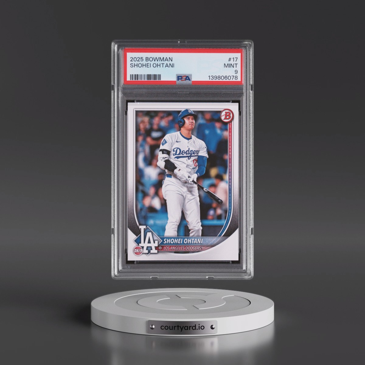 2025 Bowman #17 Shohei Ohtani (PSA 9 MINT)