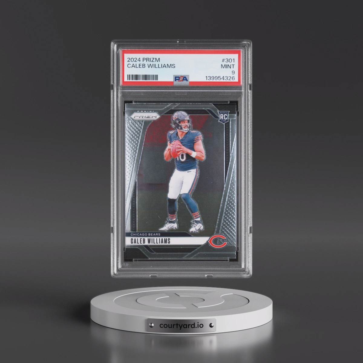 2024 Panini Prizm #301 Caleb Williams (PSA 9 MINT)