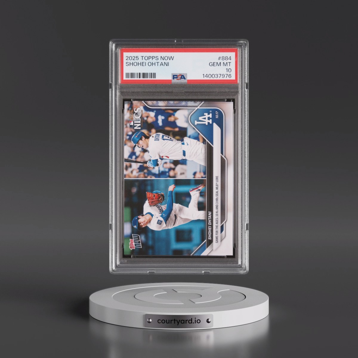 2025 Topps Now #884 Shohei Ohtani (PSA 10 GEM MINT)