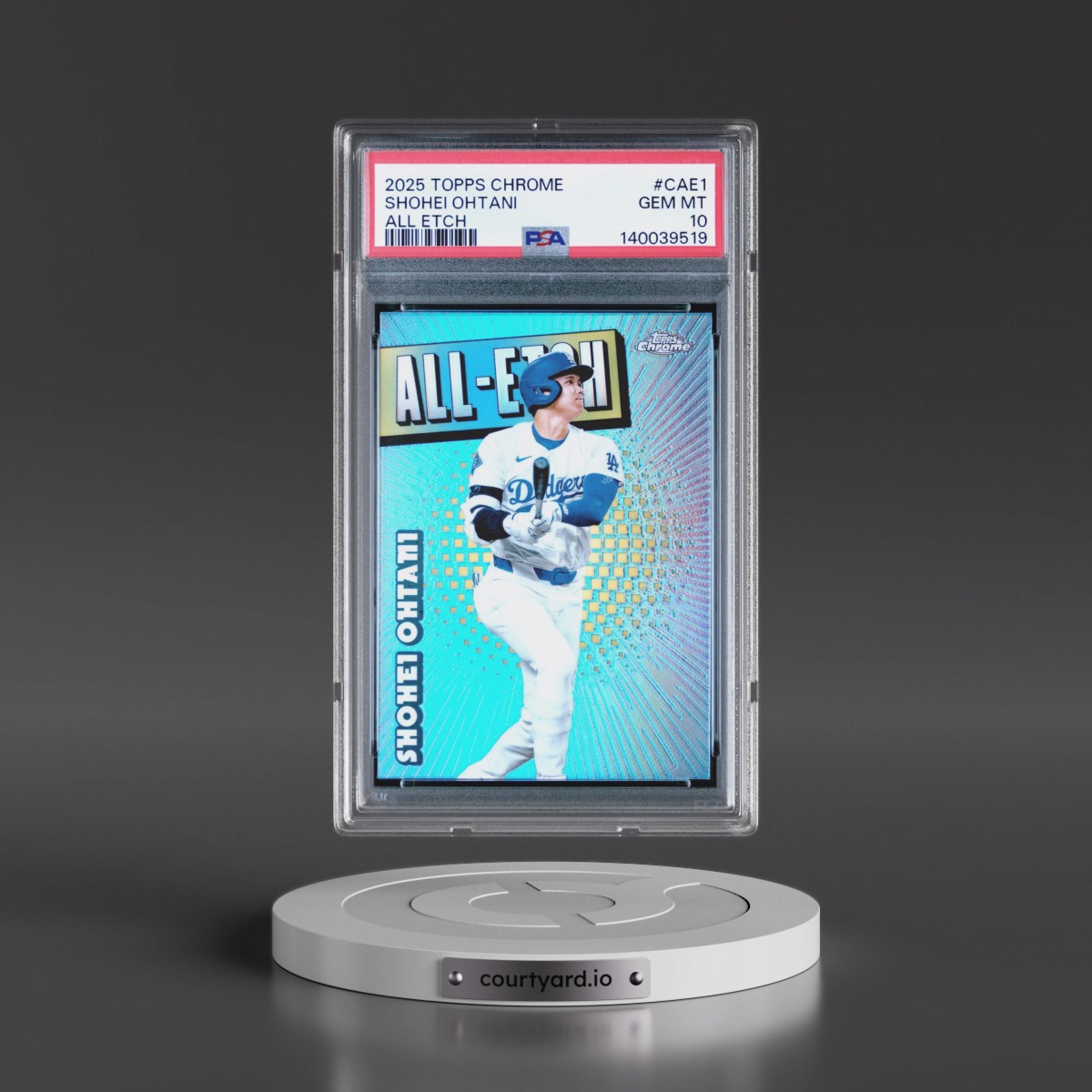 2025 Topps Chrome All Etch #CAE1 Shohei Ohtani (PSA 10 GEM MINT)