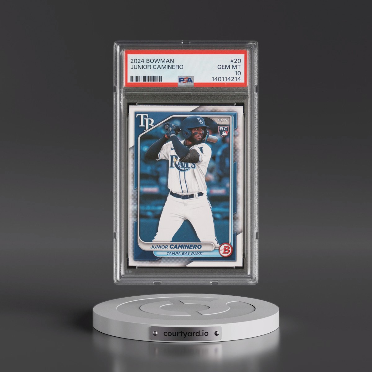2024 Bowman Junior Caminero #20 PSA 10