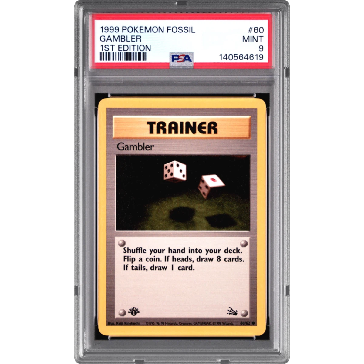Gambler card artwork