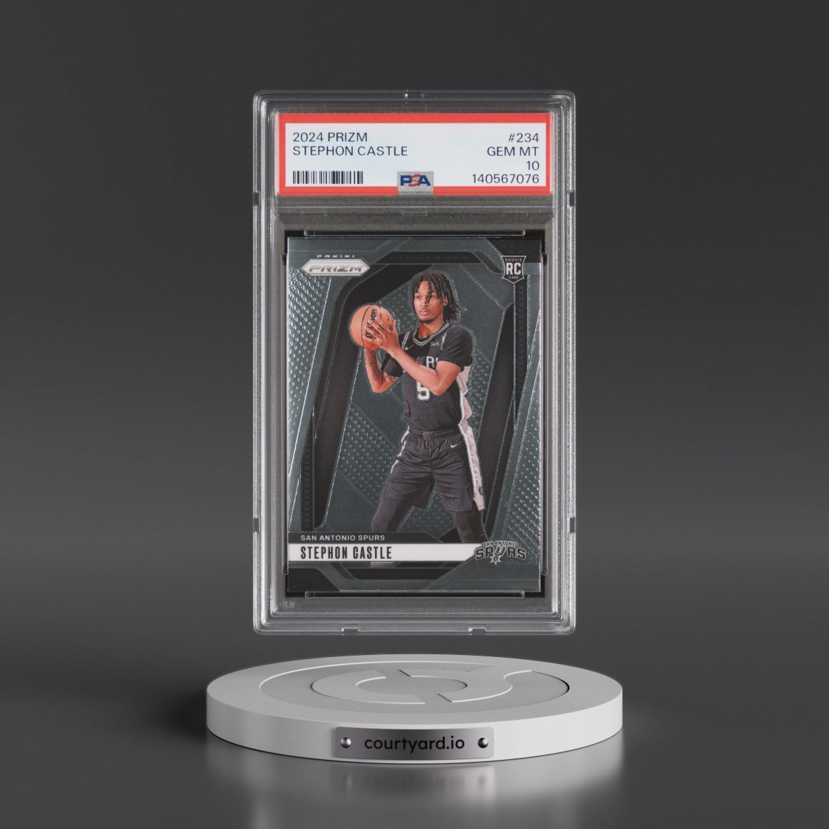 2024 Panini Prizm #234 Stephon Castle (PSA 10 GEM MINT)