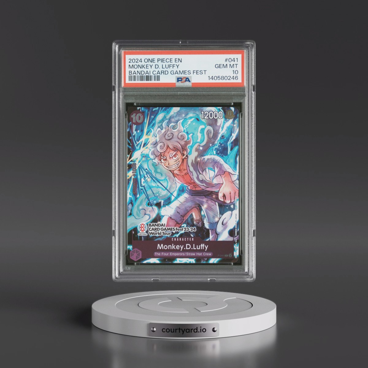 2024 One Piece Promos Monkey D. Luffy - Bandai Card Games Fest #041 PSA 10