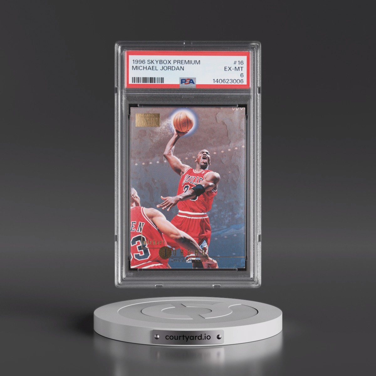 1996 Skybox Premium Michael Jordan #16 PSA 6