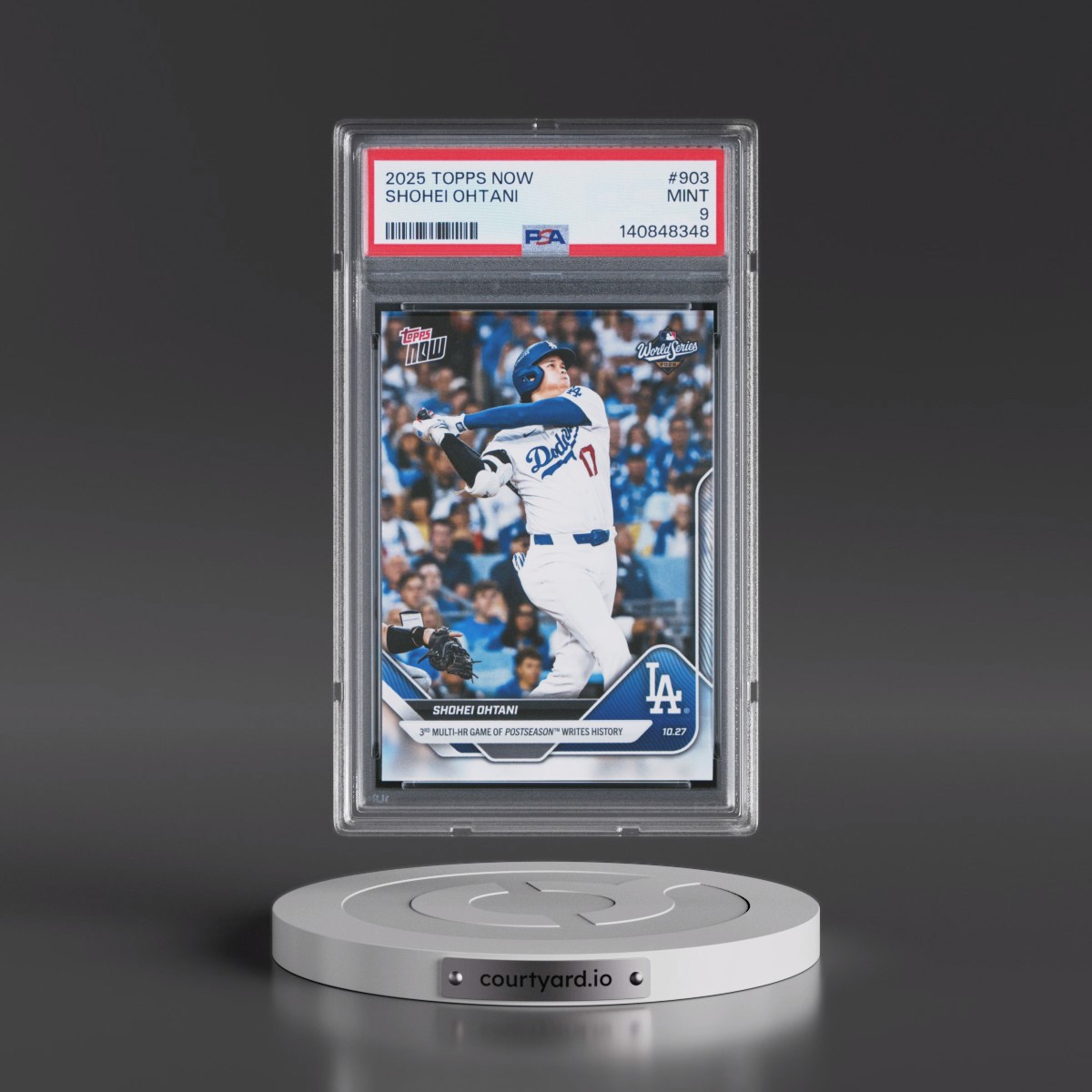 2025 Topps Now Shohei Ohtani #903 PSA 9