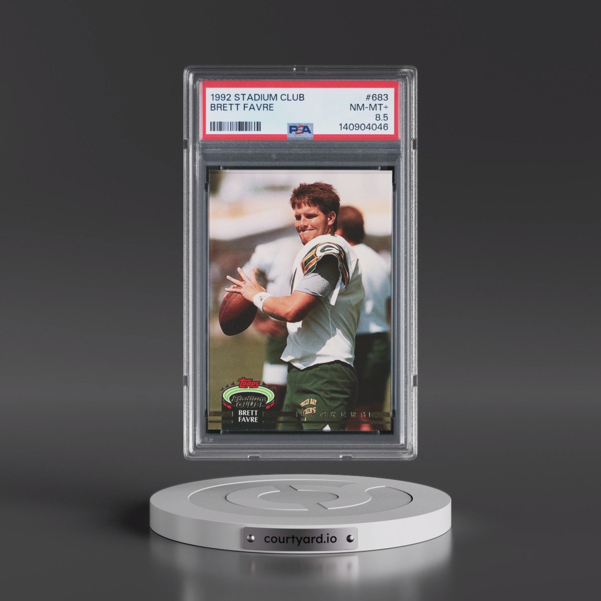 1992 Stadium Club #683 Brett Favre (PSA 8.5 NM-MT+)
