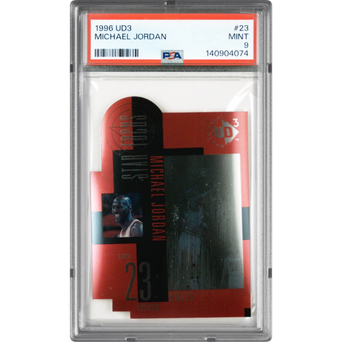 1996 UD3 #23 Michael Jordan (PSA 9 MINT)