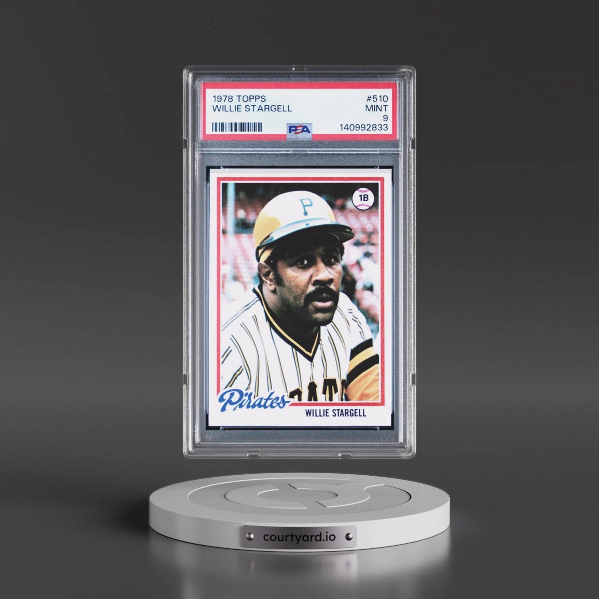 1978 Topps #510 Willie Stargell (PSA 9 MINT)