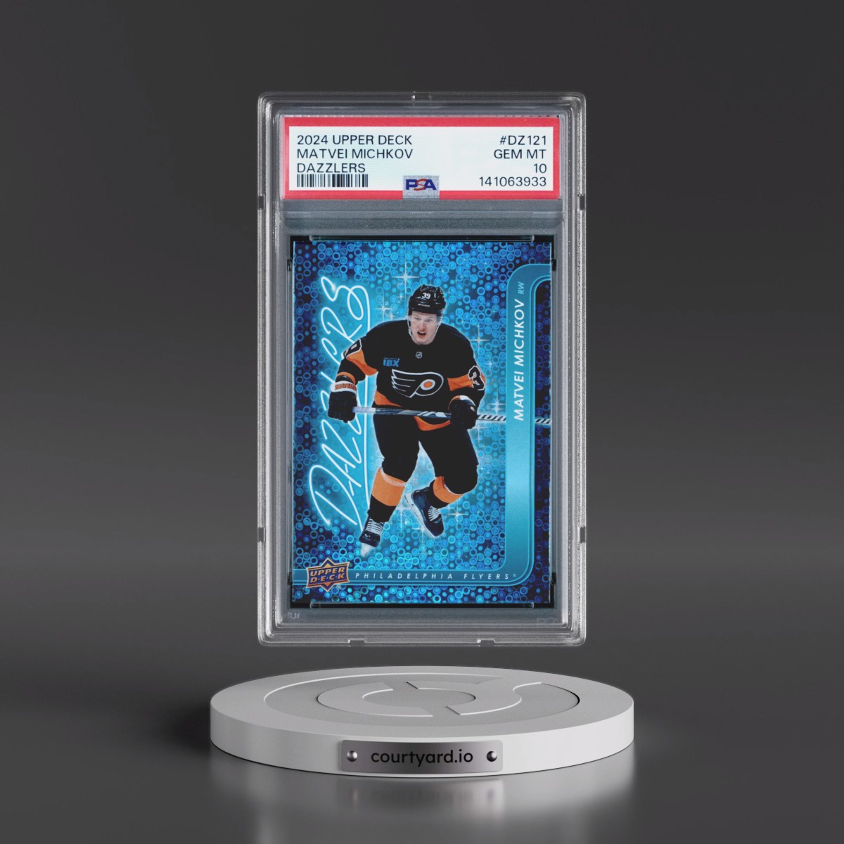 2024 Upper Deck Dazzlers Matvei Michkov #DZ121 PSA 10