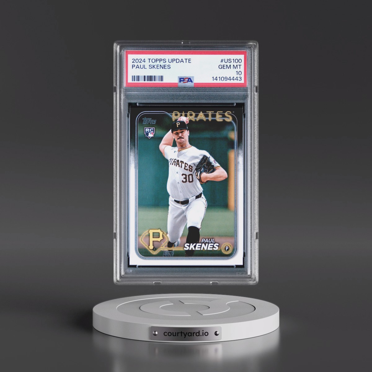 2024 Topps Update #US100 Paul Skenes (PSA 10 GEM MINT)