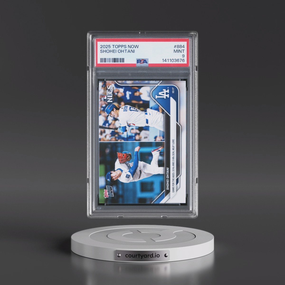 2025 Topps Now #884 Shohei Ohtani (PSA 9 MINT)