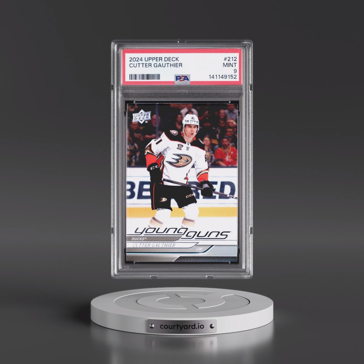 2024 Upper Deck Cutter Gauthier #212 PSA 9