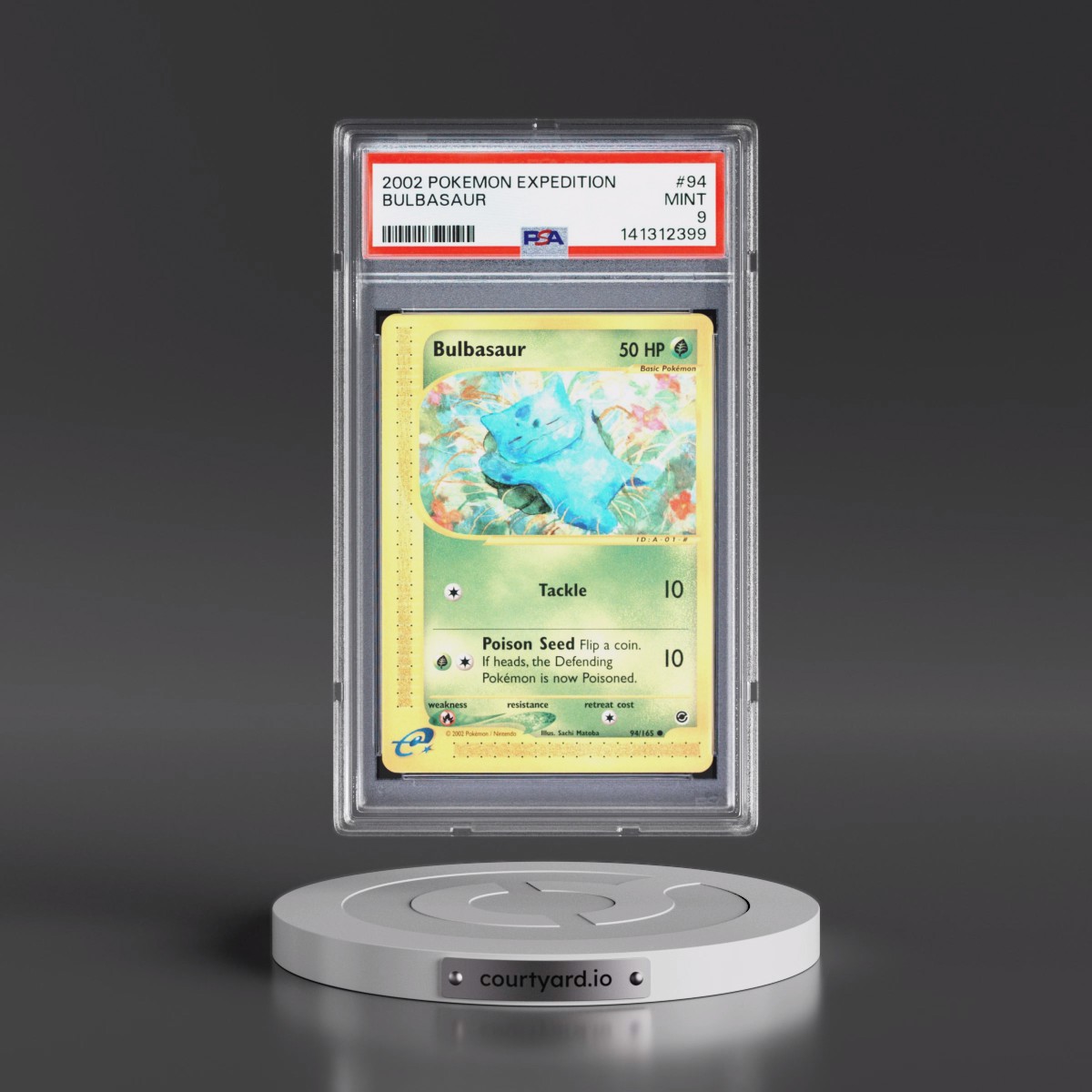 2002 Pokémon Expedition #94 Bulbasaur (PSA 9 MINT)