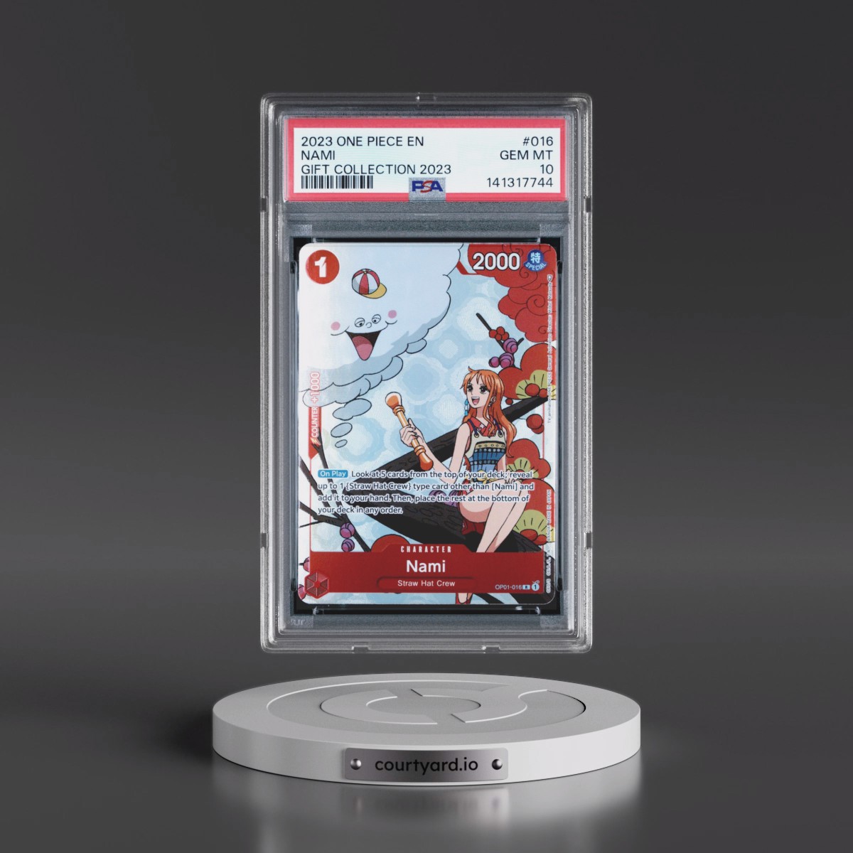 2023 One Piece Gift Collection 2023 #016 Nami (PSA 10 GEM MINT)