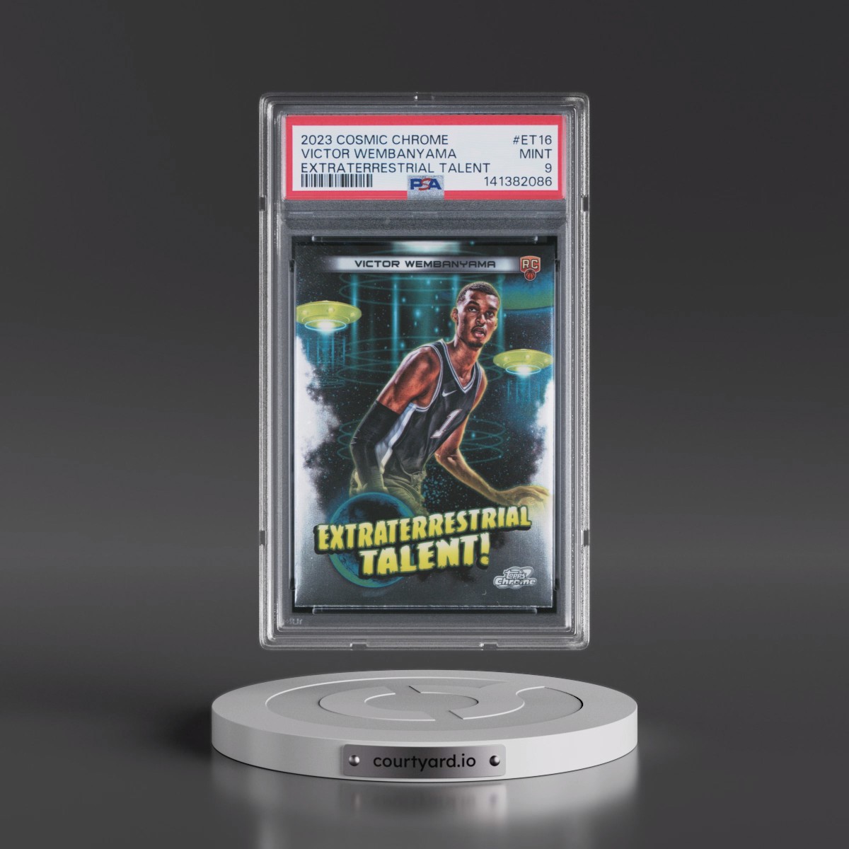 2023 Topps Cosmic Chrome Extraterrestrial Talent #ET16 Victor Wembanyama (PSA 9 MINT)