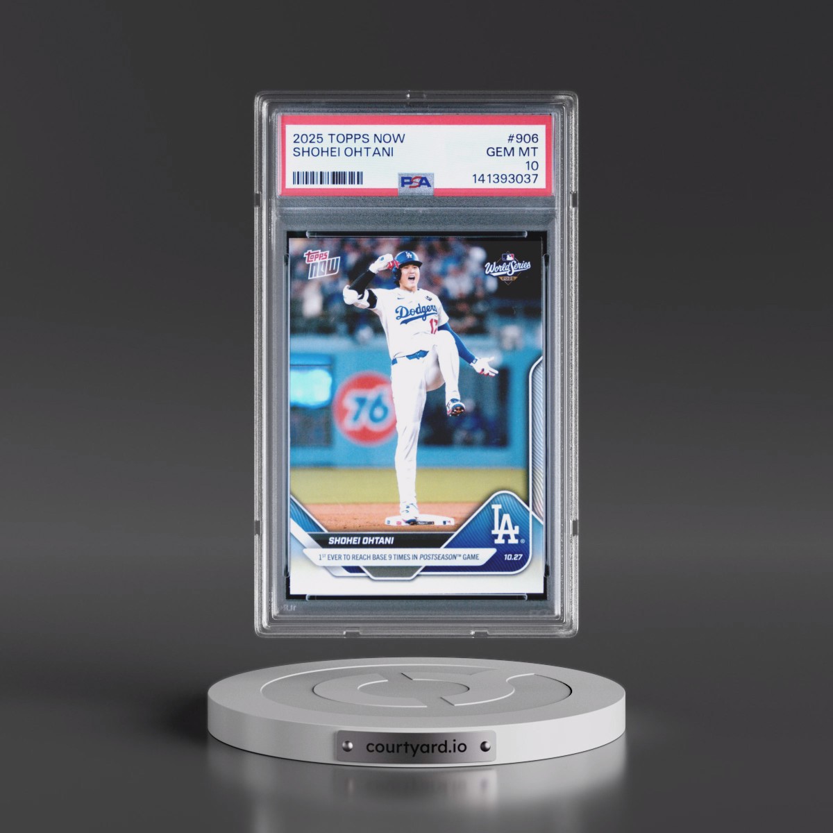 2025 Topps Now #906 Shohei Ohtani (PSA 10 GEM MINT)